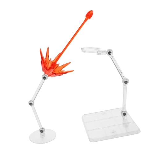 UPKOCH 2stücke Actionfiguren-ständer Mit Spezialeffekten Transparentes Modell-Display Mit Verstellbarem Für Puppen Und Actionfiguren Für Beeindruckende Präsentationen UPKOCH 2stücke Actionfiguren-ständer Mit Spezialeffekten Transparentes Modell-Display Mit Verstellbarem Für Puppen Und Actionfiguren Für Beeindruckende Präsentationen von UPKOCH