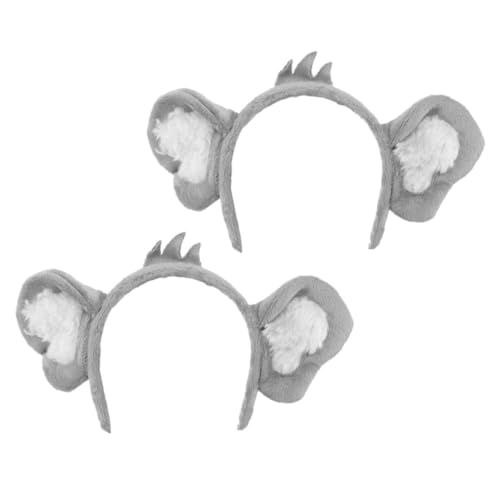 UPKOCH 2 Stück Lustige Ohren Haarreif aus Weichem Bequemes Stirnband für Frauen als Kostüm Accessoire und Foto Requisite für Party und Karneval von UPKOCH