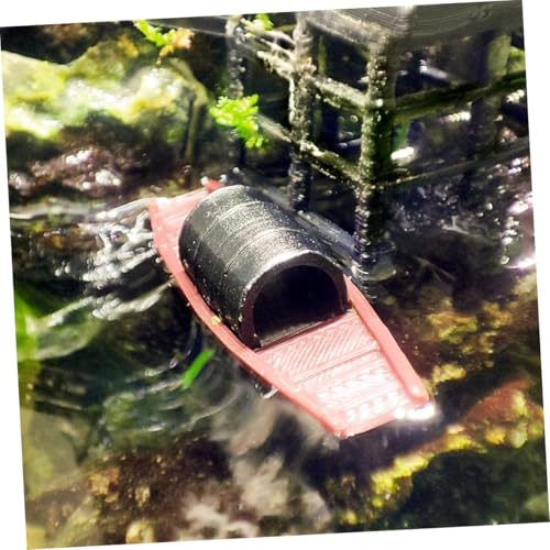 UPKOCH 2 Stück Micro Landscape Boot Modell Rustikale Miniatur Boote in Verschiedenen Vielseitige Tischdeko für Bonsai Aquarium und Puppenhaus Detailreich Handgefertigt Natürliche von UPKOCH