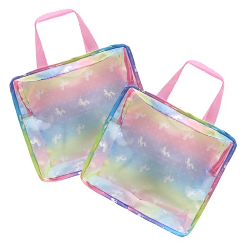 UPKOCH 2 Stück Mini -Einhornhandtasche Puppenrucksack Zubehör Mutter Reisetasche für Puppen Träger Figur Tasche Umhängetasche für Reitstiefeltasche Cartoon-Einkaufstasche Polyester UPKOCH 2 Stück Mini -Einhornhandtasche Puppenrucksack Zubehör Mutter Reisetasche für Puppen Träger Figur Tasche Umhängetasche für Reitstiefeltasche Cartoon-Einkaufstasche Polyester von UPKOCH