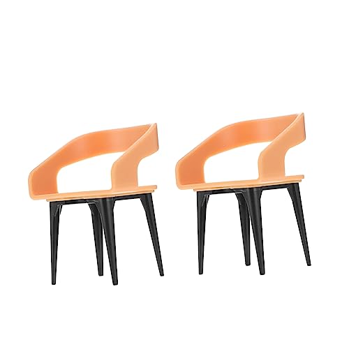 UPKOCH 2 Stück Mini-simulationsstuhl Mini-Dekoration Mini-hausverzierung Kleines Hausgerät Miniatur-Outdoor-Tools Mini-hausbedarf Zubehör Für Puppenhäuser Kleines Hauszubehör Plastik von UPKOCH
