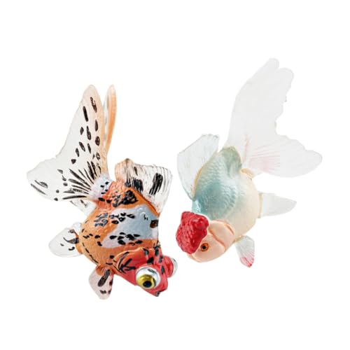 UPKOCH 2stücke Künstliche Goldfisch Figuren Realistische Dekoration Für Aquarium Und Schreibtisch Leicht Und Stabil Lernspielzeug Für Modellierte Meerestiere UPKOCH 2stücke Künstliche Goldfisch Figuren Realistische Dekoration Für Aquarium Und Schreibtisch Leicht Und Stabil Lernspielzeug Für Modellierte Meerestiere von UPKOCH