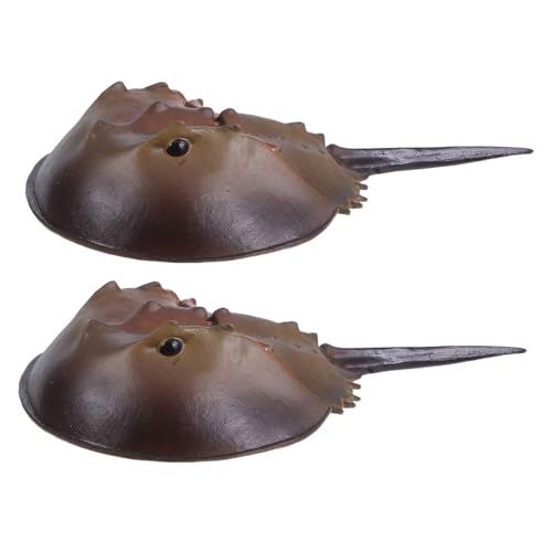 UPKOCH 2 Stück Modelle Meerestier Und Fischfiguren Lebensechte Figurine Indoor Spielkreaturen Kunststoff Künstliche Tanksammlung Aquarium Außenlichtfiguren Lebensdekor von UPKOCH