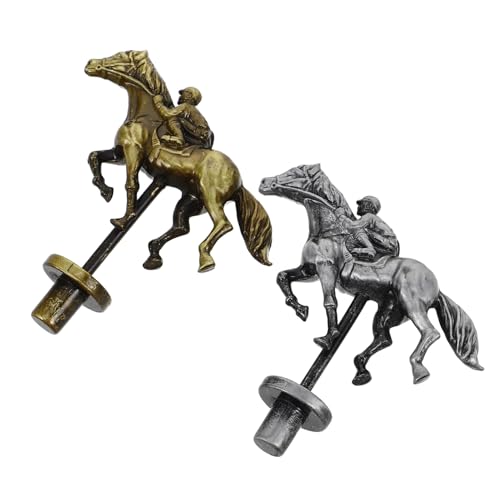 UPKOCH 2 Stück Pferderennen Schachfiguren Brettspiel Rennfigur Luxuriöse Rennspielfigur Pferdefigur Für Spiel Metall Pferderennen Brett Sammler Pferderennen Spiele Legierung UPKOCH 2 Stück Pferderennen Schachfiguren Brettspiel Rennfigur Luxuriöse Rennspielfigur Pferdefigur Für Spiel Metall Pferderennen Brett Sammler Pferderennen Spiele Legierung von UPKOCH
