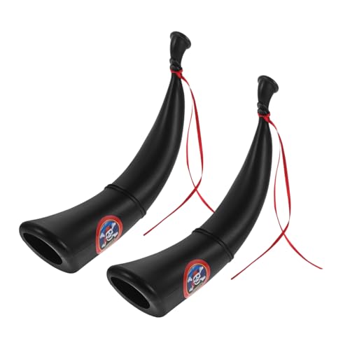 UPKOCH 2 Stück Piratenhorn Requisiten für Cosplay und Halloween Party Horn für Bühnenaufführungen Piratenkostüm Zubehör Auffällige Dekoration und Geräuschmacher UPKOCH 2 Stück Piratenhorn Requisiten für Cosplay und Halloween Party Horn für Bühnenaufführungen Piratenkostüm Zubehör Auffällige Dekoration und Geräuschmacher von UPKOCH