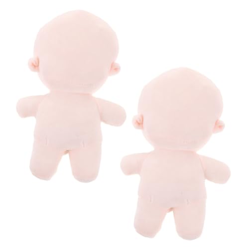 UPKOCH 2 Stück Plüschpuppe mit Skelett Skelett Weicher Glatter Robuster Puppenkörper Niedliche Blanke DIY Puppe für Kreativen Basteln und Ankleiden UPKOCH 2 Stück Plüschpuppe mit Skelett Skelett Weicher Glatter Robuster Puppenkörper Niedliche Blanke DIY Puppe für Kreativen Basteln und Ankleiden von UPKOCH
