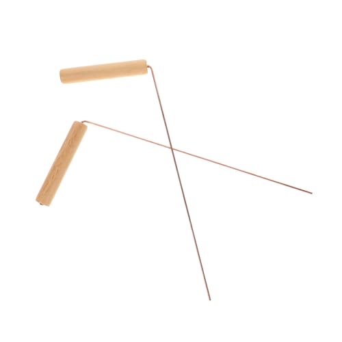 UPKOCH 2 Stücke Messing Prospektion Stange Wünschelrute Für Outdoor Wasser Divination Stick von UPKOCH