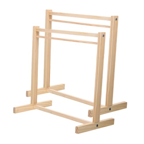 UPKOCH 2stücke Miniatur Puppen Kleiderständer Aus Holz Stabiler Kleiderbügel Für Puppenbekleidung Praktische Aufbewahrung Für Spielzeughäuser Leicht Zu Reinigen Und Transportieren UPKOCH 2stücke Miniatur Puppen Kleiderständer Aus Holz Stabiler Kleiderbügel Für Puppenbekleidung Praktische Aufbewahrung Für Spielzeughäuser Leicht Zu Reinigen Und Transportieren von UPKOCH