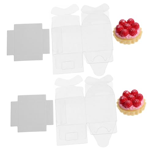 UPKOCH 2 Stück Puppenhaus Kuchen Mini-kuchendekor Falscher Kuchen Künstliche Dessertdekoration Requisiten Für Mini-Kuchen Gefälschter Nachtisch Künstliche Tortenverzierung von UPKOCH