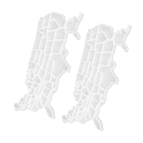UPKOCH Puzzle-Formen Mit Usa-Karte 2 Stück Silikon-schablonen Zum Backen Schokolade Fondant Pädagogische Geographie UPKOCH Puzzle-Formen Mit Usa-Karte 2 Stück Silikon-schablonen Zum Backen Schokolade Fondant Pädagogische Geographie von UPKOCH