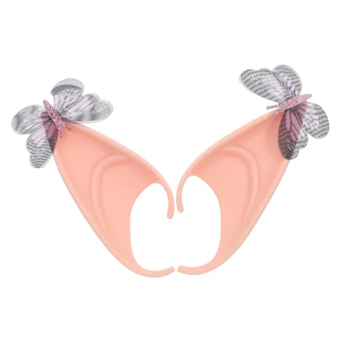 UPKOCH 2 Stück Realistische Cosplay Elfenohren aus Bequeme Langlebige Halloween Ohr Accessoires für Erwachsene Frauen für Kostümparty und Bühnenauftritte UPKOCH 2 Stück Realistische Cosplay Elfenohren aus Bequeme Langlebige Halloween Ohr Accessoires für Erwachsene Frauen für Kostümparty und Bühnenauftritte von UPKOCH