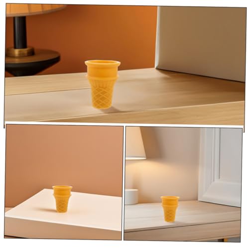 UPKOCH 2 Stück Realistische Eistüten Deko aus Leichtem PVC Verblassungsfreie Farben Detailgetreue Waffeloptik Vielseitig für Fotografie Requisiten Partydekoration und Lebensmittel UPKOCH 2 Stück Realistische Eistüten Deko aus Leichtem PVC Verblassungsfreie Farben Detailgetreue Waffeloptik Vielseitig für Fotografie Requisiten Partydekoration und Lebensmittel von UPKOCH