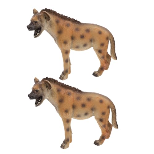 UPKOCH 2 Stück Realistisches Teiliges Hyänenfiguren aus Kindersicherem Kunststoff Pädagogisches Wildtier für Jungen und Mädchen Ab Jahren für Lernen Sammeln und Dekoration UPKOCH 2 Stück Realistisches Teiliges Hyänenfiguren aus Kindersicherem Kunststoff Pädagogisches Wildtier für Jungen und Mädchen Ab Jahren für Lernen Sammeln und Dekoration von UPKOCH
