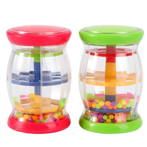 UPKOCH 2 Stück Regenbogen Regenbogen Musikinstrumente Für Kleinkinder Musikinstrumente Für Babys Für Kleinkinder Babyrassel Musikalisches Aufklärungsinstrument Kunststoff UPKOCH 2 Stück Regenbogen Regenbogen Musikinstrumente Für Kleinkinder Musikinstrumente Für Babys Für Kleinkinder Babyrassel Musikalisches Aufklärungsinstrument Kunststoff von UPKOCH