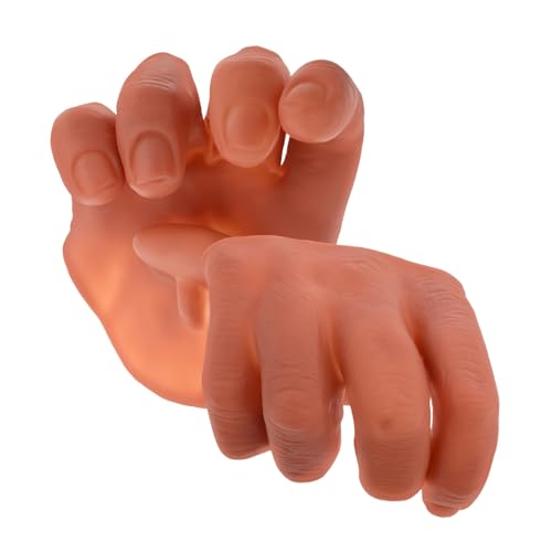 UPKOCH 2 Stück Requisiten Bühnenrequisiten Neuheit Trick Finger Streich Gefälschte Hände Halloween Kleine Hände Witz Halloween Gefälschte Finger Trick Requisiten Kleiner Handtrick von UPKOCH