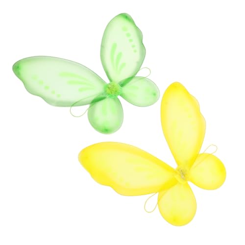 UPKOCH 2stücke Mädchen Schmetterlingsflügel Kostüm Für Und Halloween Leichte Nylonflügel Für Mädchen Für Bühnenauftritte Und Partys UPKOCH 2stücke Mädchen Schmetterlingsflügel Kostüm Für Und Halloween Leichte Nylonflügel Für Mädchen Für Bühnenauftritte Und Partys von UPKOCH
