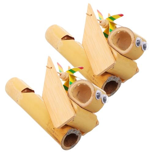 UPKOCH 2 Stück Spielzeugpfeifen Pfeifspielzeug für für Partypfeifen lautes Pfeifen Pfeifenspielzeug für Kleinkinder Schlagzeug im lateinamerikanischen Stil Bambus UPKOCH 2 Stück Spielzeugpfeifen Pfeifspielzeug für für Partypfeifen lautes Pfeifen Pfeifenspielzeug für Kleinkinder Schlagzeug im lateinamerikanischen Stil Bambus von UPKOCH