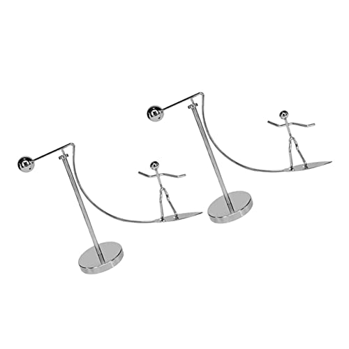 UPKOCH 2stücke Physik Balancierendes Spielzeug Surfende Männer Figur Edelstahl Deko Für Büro Kreatives Balancier-Spielzeug Einzigartige Tischornament Für Stressabbau Und Dekoration UPKOCH 2stücke Physik Balancierendes Spielzeug Surfende Männer Figur Edelstahl Deko Für Büro Kreatives Balancier-Spielzeug Einzigartige Tischornament Für Stressabbau Und Dekoration von UPKOCH