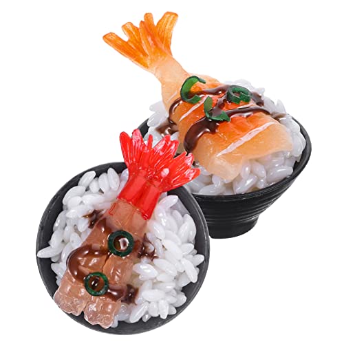 UPKOCH 2 Stück Sushi-Modell Küche Essen gefälschtes Essen Requisite Lebensmittel für die Anzeige Fake-Food-Foto-Requisite Simuliertes Lebensmitteldisplay Essen vorgeben PVC UPKOCH 2 Stück Sushi-Modell Küche Essen gefälschtes Essen Requisite Lebensmittel für die Anzeige Fake-Food-Foto-Requisite Simuliertes Lebensmitteldisplay Essen vorgeben PVC von UPKOCH