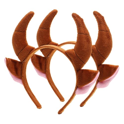 UPKOCH 2 Stück Teiliges Bull horn Stirnband für Erwachsene Robustes Bequemes Halloween Tierkopf haarreif Langlebige Ox horn Kopfbedeckung für Kostüm Cosplay partys UPKOCH 2 Stück Teiliges Bull horn Stirnband für Erwachsene Robustes Bequemes Halloween Tierkopf haarreif Langlebige Ox horn Kopfbedeckung für Kostüm Cosplay partys von UPKOCH