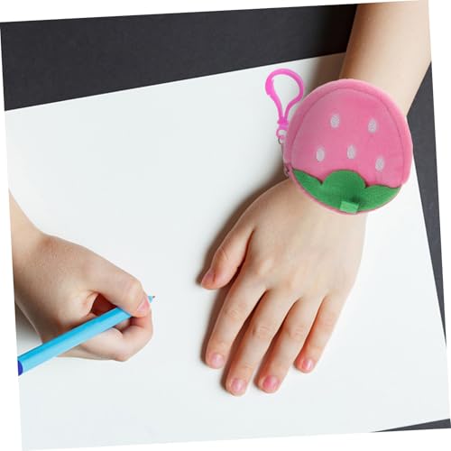 UPKOCH 2 Stück Teiliges Fruit Snap Armband für Leichte Robuste Schnapparmbänder mit Lustigem Erdbeer design Einfache Handhabung als Partygeschenk für Mädchen und Jungen UPKOCH 2 Stück Teiliges Fruit Snap Armband für Leichte Robuste Schnapparmbänder mit Lustigem Erdbeer design Einfache Handhabung als Partygeschenk für Mädchen und Jungen von UPKOCH