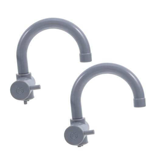 UPKOCH 2 Stück Teiliges Küchenarmatur Realistische Plastik Wasserhähne für Fantasievolles Rollenspiel Drinnen und Draußen Kreative Nachbildung für Jungen und Mädchen UPKOCH 2 Stück Teiliges Küchenarmatur Realistische Plastik Wasserhähne für Fantasievolles Rollenspiel Drinnen und Draußen Kreative Nachbildung für Jungen und Mädchen von UPKOCH