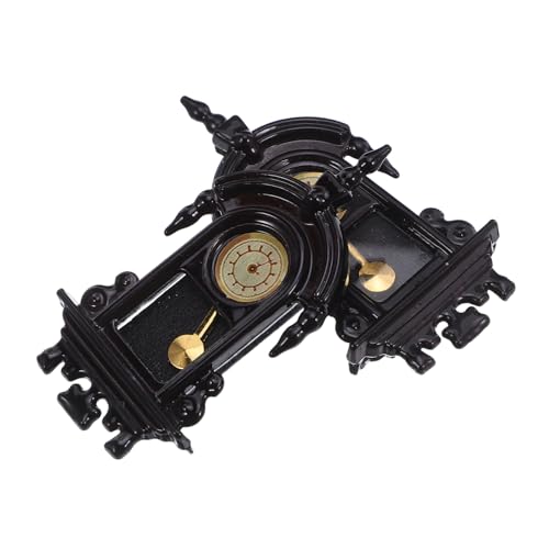 UPKOCH 2 Stück Teiliges Miniatur Puppenhaus Wanduhren- Bewegliche Zeiger Funktionale Vintage Wanduhr Dekoratives Puppenhaus Zubehör Realistische Miniatur Wohnzimmerschmuck UPKOCH 2 Stück Teiliges Miniatur Puppenhaus Wanduhren- Bewegliche Zeiger Funktionale Vintage Wanduhr Dekoratives Puppenhaus Zubehör Realistische Miniatur Wohnzimmerschmuck von UPKOCH