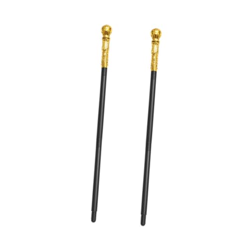 UPKOCH 2 Stück Teiliges Performance aus Kunststoff Leichtes Abnehmbares Party Accessoire Dekorativer Goldener König Stab für Theater und Kostümspiele UPKOCH 2 Stück Teiliges Performance aus Kunststoff Leichtes Abnehmbares Party Accessoire Dekorativer Goldener König Stab für Theater und Kostümspiele von UPKOCH
