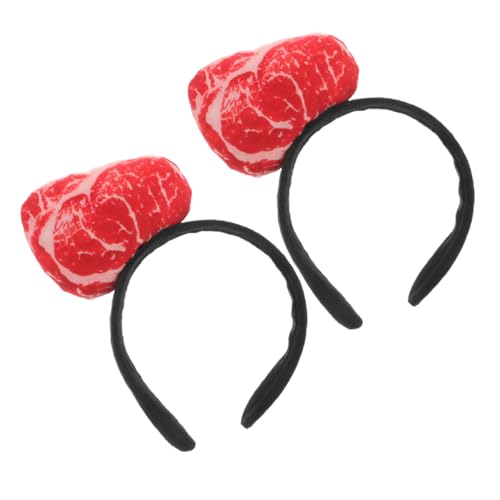 UPKOCH 2 Stück Teiliges Realistisches Fleisch Stirnband Kreatives Food Haaraccessoire Lustiges Party Cosplay Kopfstück Weiches Material Bequeme Passform Für Kostüm Halloween Fotos UPKOCH 2 Stück Teiliges Realistisches Fleisch Stirnband Kreatives Food Haaraccessoire Lustiges Party Cosplay Kopfstück Weiches Material Bequeme Passform Für Kostüm Halloween Fotos von UPKOCH