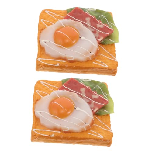UPKOCH 2 Stück Teiliges Realistisches Toastbrot Modell mit Spiegelei Langlebige Leichte Pu-deko für Restaurant Food Display Fotografie Requisite und Bäckerei Schaufensterdekoration UPKOCH 2 Stück Teiliges Realistisches Toastbrot Modell mit Spiegelei Langlebige Leichte Pu-deko für Restaurant Food Display Fotografie Requisite und Bäckerei Schaufensterdekoration von UPKOCH