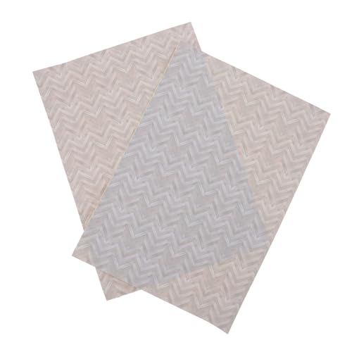 UPKOCH 2 Stück Teiliges Selbstklebende Miniatur Bodenaufkleber für Puppenhaus Realistische Textur Zuschneidbar Langlebig Einfache Renovierung ohne Kleber Puppenhaus Dekoration von UPKOCH