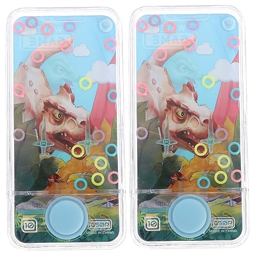 UPKOCH 2 Stück Teiliges Wasserspielzeug für Handheld Water Ring Toss Spiel Robustes Sicheres Wasserspiel für Drinnen und Draußen Fördert Hand Auge Koordination und Konzentration von UPKOCH