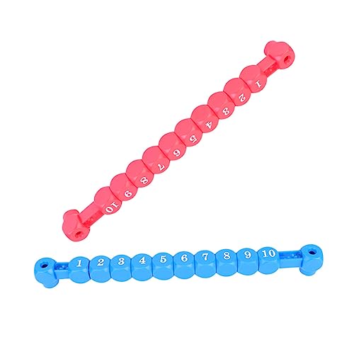 UPKOCH 2 Stück Tischfußball Punkten Tischfußballzähler Fußball Tischfußball Kicker-Scoring-einheiten Streichhölzer Multi Punktzahl Punktezähler Partituren Unterlage Torhüter Plastik von UPKOCH