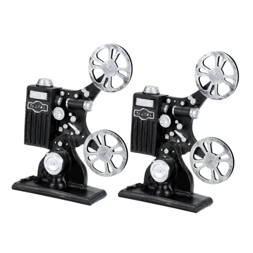 UPKOCH 2 Stück Retro-filmprojektor-Modell Für Heimdekoration Mini-Figuren Vintage-projektor-Figur Statue Kino- Theater- - Filmprojektor-Statue UPKOCH 2 Stück Retro-filmprojektor-Modell Für Heimdekoration Mini-Figuren Vintage-projektor-Figur Statue Kino- Theater- - Filmprojektor-Statue von UPKOCH