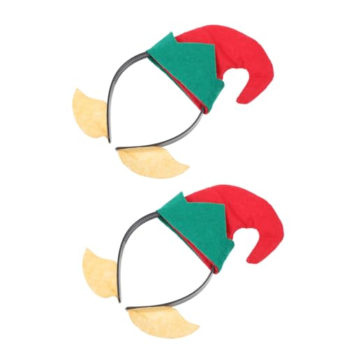 UPKOCH 2 Stück Weihnachtlicher Clown Hut Stirnbänder aus Hochwertigem Material Bequemes Festival Haarband mit Dekorativem Design für Erwachsene für Weihnachtsfeier und Karneval UPKOCH 2 Stück Weihnachtlicher Clown Hut Stirnbänder aus Hochwertigem Material Bequemes Festival Haarband mit Dekorativem Design für Erwachsene für Weihnachtsfeier und Karneval von UPKOCH