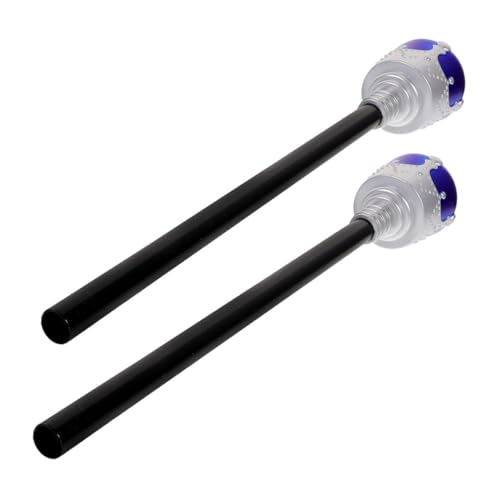 UPKOCH 2 Stück Zauberstab Halloween Dekoration Bühnenauftritt Requisiten Bühnenshow Requisiten Streifenhörnchen Königskostüm Königszepter für Kostüm Plastik Blue UPKOCH 2 Stück Zauberstab Halloween Dekoration Bühnenauftritt Requisiten Bühnenshow Requisiten Streifenhörnchen Königskostüm Königszepter für Kostüm Plastik Blue von UPKOCH