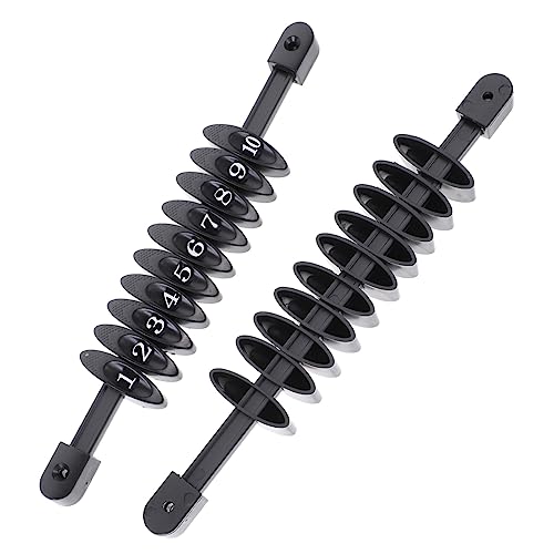 UPKOCH 2 Stück Zubehör für Fußballmaschinen Spielstandanzeige Schalter Punktezähler Sport Torhüter Desktop-Spielstand Fußball Zähler vielseitiger Score-Indikator Plastik Schwarz von UPKOCH