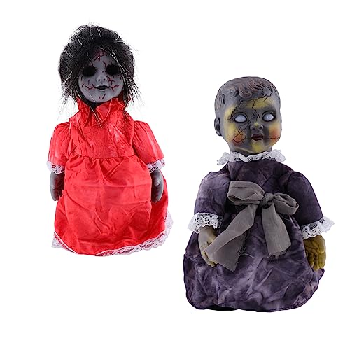 UPKOCH 2 Stücke Kunststoff Angst Puppen Für Halloween Halloween Puppen Halloween Dekorationen Stimme Aktiviert Induktion Puppen UPKOCH 2 Stücke Kunststoff Angst Puppen Für Halloween Halloween Puppen Halloween Dekorationen Stimme Aktiviert Induktion Puppen von UPKOCH