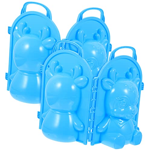 UPKOCH 2 Stücke Schneeform Schneezange Festival Outdoor Spiel Schneeschaufel Form Entzückende Maker Maker Clip Shaper Schneeklemme Kunststoff Himmelblau von UPKOCH