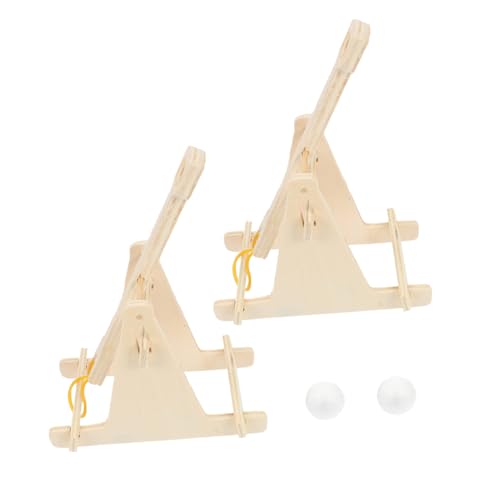 UPKOCH 2 Teiliges Technologie Kleinproduktions Kinderspielzeug DIY Lernkits Wissenschaftsmodelle Bauprojekte Wissenschaftsbaukästen Pädagogisches DIY Katapultspielzeug Wissenschaftliches von UPKOCH