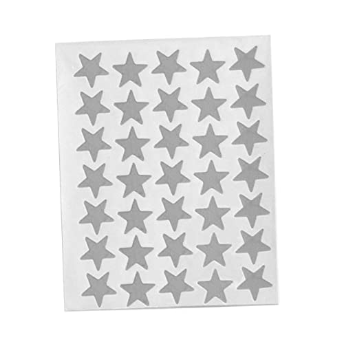 UPKOCH 200 Blatt Aufkleber Mit Fünfzackigen Sternen Selbstklebende Pentagramm-Aufkleber Goldene Silberne Und Bunte Aufkleber Für Kinderdekorationen von UPKOCH