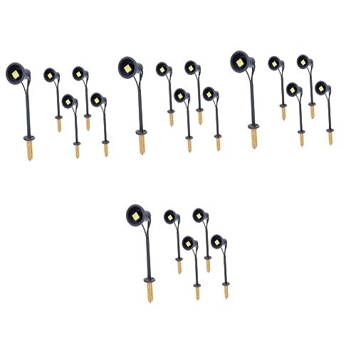 UPKOCH 4sets Anschaulich Gestaltete Miniatur Lampe Für Sand Tisch Landschaft Licht Decor 5 Stücke * 4 UPKOCH 4sets Anschaulich Gestaltete Miniatur Lampe Für Sand Tisch Landschaft Licht Decor 5 Stücke * 4 von UPKOCH
