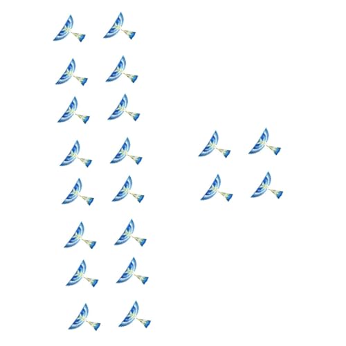 UPKOCH 20 Stck Teiliges Gummiband Flugzeug DIY Ornithopter Vögel Bausatz Lernspielzeug für Verstellbarem Flugwinkel und Steuerung Geeignet für Eltern Aktivitäten von UPKOCH