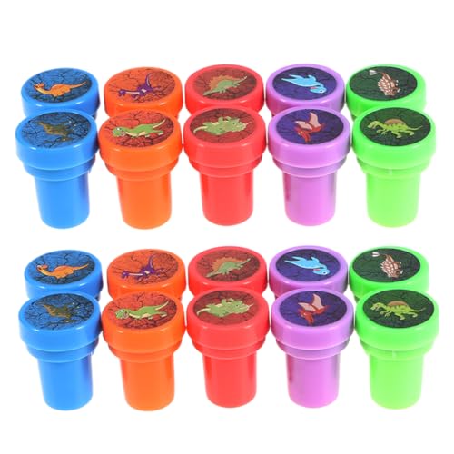 UPKOCH 20 Stück Cartoon-Stempel Runder Stempel Kinderspielzeug UPKOCH 20 Stück Cartoon-Stempel Runder Stempel Kinderspielzeug von UPKOCH