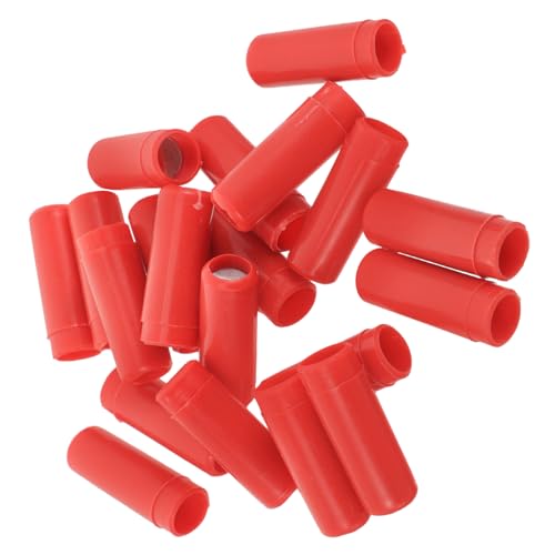 UPKOCH 20 Stück Conch Whistle Noisemaker Pfeifen für Spielzeugpfeifen Krachmacher für Party pfeifen Geräuschemacher Plastik rot von UPKOCH