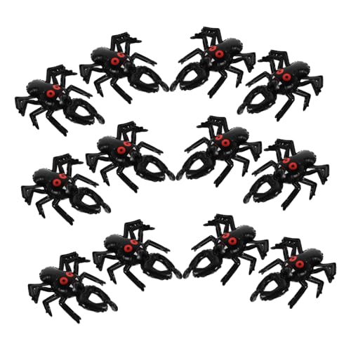 UPKOCH 20 Stück Halloween Handgelenk Ballons aus Aluminiumfolie Aufblasbare Spinnen Armbänder Leichte Partydeko für Halloween Fest Vielseitig für Indoor und Outdoor Feiern Langlebig und UPKOCH 20 Stück Halloween Handgelenk Ballons aus Aluminiumfolie Aufblasbare Spinnen Armbänder Leichte Partydeko für Halloween Fest Vielseitig für Indoor und Outdoor Feiern Langlebig und von UPKOCH