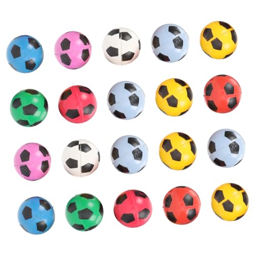 UPKOCH 20 Stück Hüpfender Ball Fußball Hüpfbälle Bounce-Bälle in loser Schüttung springende Bälle Hüpfbälle für Springbälle aus Gummi Kinderbälle Synthesekautschuk Zufällige Farbe UPKOCH 20 Stück Hüpfender Ball Fußball Hüpfbälle Bounce-Bälle in loser Schüttung springende Bälle Hüpfbälle für Springbälle aus Gummi Kinderbälle Synthesekautschuk Zufällige Farbe von UPKOCH