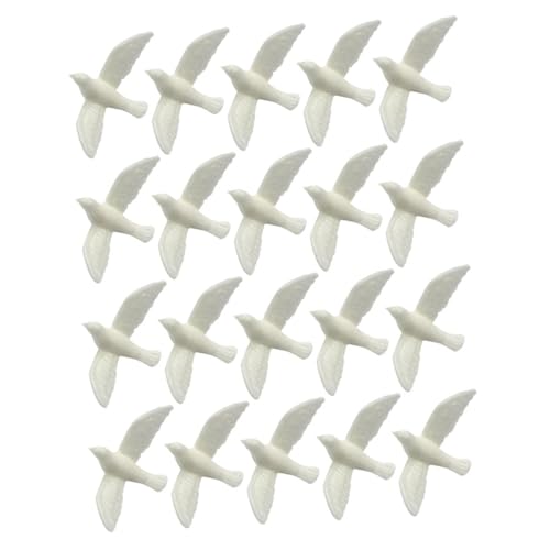 UPKOCH 20 Stück Mikro Landschaftsornament Vogel Kleines Puppenhaus Winzige Kleinkind Und Kinderfigur Süße Mini Ornamente Miniaturen Taubendekoration Mini Arbeitszimmerzubehör von UPKOCH