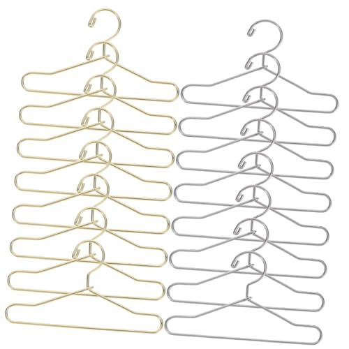 UPKOCH 20 Stück Mini-Aufhänger Puppenhaus Kleiderbügel Mini-Kleiderbügel Puppen -Outfit -Halter Kleiderbügel für Puppenstuben Halter für Puppenkleider Mini-Kleiderständer Rostfreier Stahl UPKOCH 20 Stück Mini-Aufhänger Puppenhaus Kleiderbügel Mini-Kleiderbügel Puppen -Outfit -Halter Kleiderbügel für Puppenstuben Halter für Puppenkleider Mini-Kleiderständer Rostfreier Stahl von UPKOCH