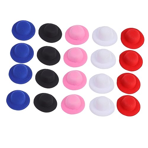 UPKOCH 20 Stück Mini Hüte Bastelset DIY Mini Hut Anhänger für Kreative und Mädchen Handgefertigte Deko Rot und Blau für Kunsthandwerk und Schulprojekte UPKOCH 20 Stück Mini Hüte Bastelset DIY Mini Hut Anhänger für Kreative und Mädchen Handgefertigte Deko Rot und Blau für Kunsthandwerk und Schulprojekte von UPKOCH